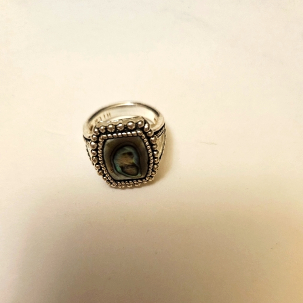 Abalone ring - Picture 2 of 2